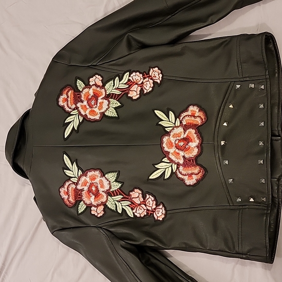 Zara leather jacket - Picture 4 of 5